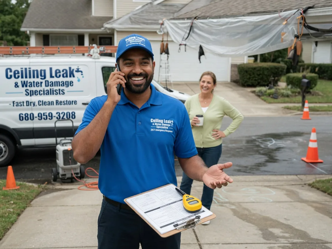 Ceiling Leak Cleanup Toksook Bay, AK FAQs
